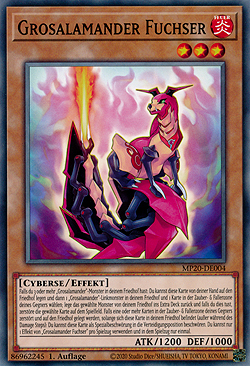 Grosalamander Fuchser