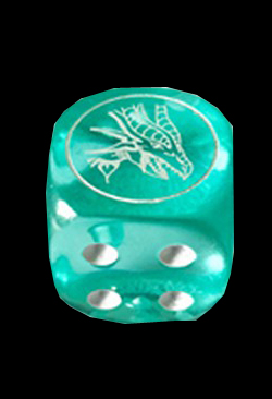 Timaeus-Würfel türkis