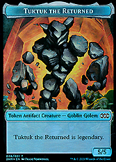 Tuktuk the Returned Token // Eldrazi Spawn Tken
