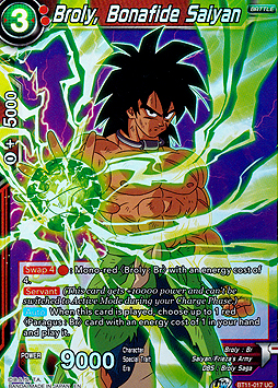 Broly, Bonafide Saiyan