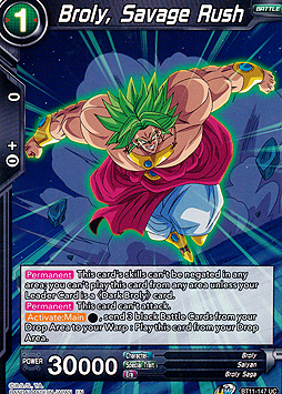 Broly, Savage Rush