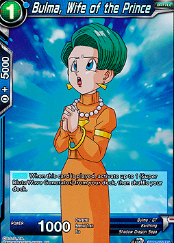 Bulma, Wife of the Prince