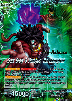 Dark Broly & Paragus // Dark Broly & Paragus, the Corrupted