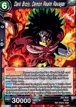 Dark Broly, Demon Realm Ravager