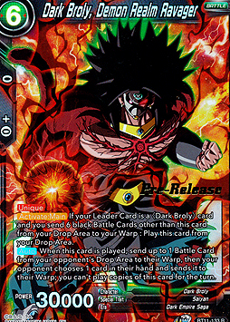 Dark Broly, Demon Realm Ravager