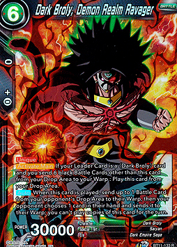 Dark Broly, Demon Realm Ravager