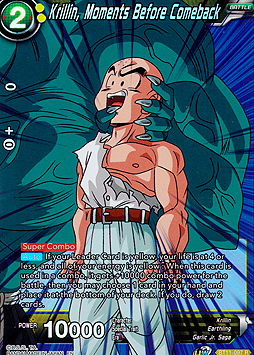 Krillin, Moments Before Comeback