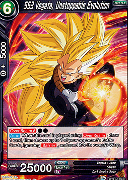 SS3 Vegeta, Unstoppable Evolution