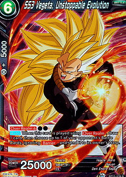 SS3 Vegeta, Unstoppable Evolution