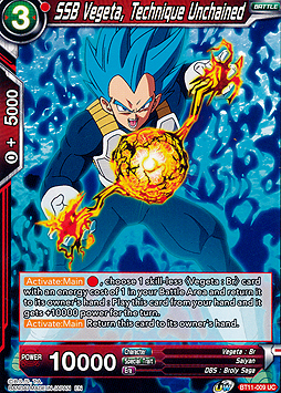 SSB Vegeta, Technique Unchained