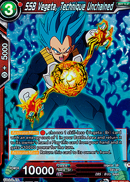 SSB Vegeta, Technique Unchained