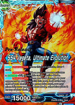 Vegeta // SS4 Vegeta, Ultimate Evolution