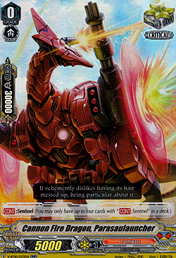 Cannon Fire Dragon, Parasaulauncher
