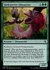 Verärgerter Altisaurus