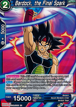 Bardock, the Final Spark