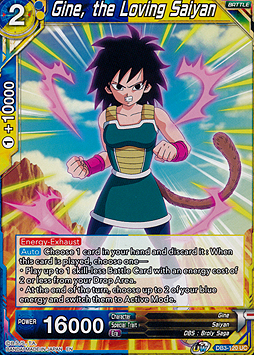 Gine, the Loving Saiyan