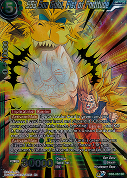 SS3 Son Goku, Fist of Fortitude