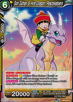 Son Gohan & Hire-Dragon, Peacekeepers