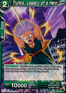 Trunks, Legacy of a Hero