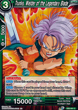 Trunks, Wielder of the Legendary Blade