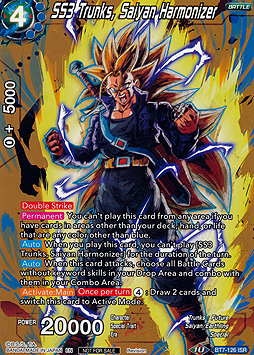 SS3 Trunks, Saiyan Harmonizer