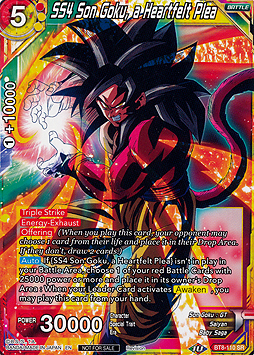 SS4 Son Goku, a Heartfelt Plea
