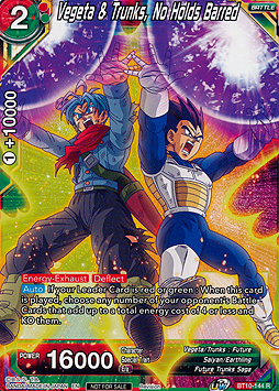 Vegeta & Trunks, No Holds Barred