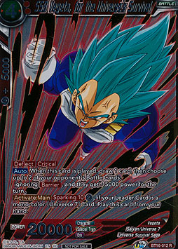 SSB Vegeta, for the Universe
