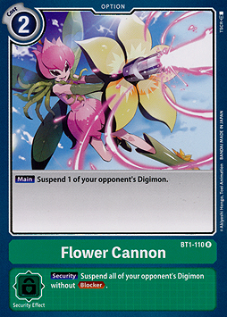 Flower Cannon