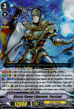 Bluish Flame Liberator, Percival