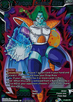 Zarbon, Cosmic Elite