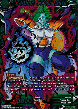 Zarbon, Cosmic Elite