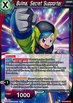 Bulma, Secret Supporter