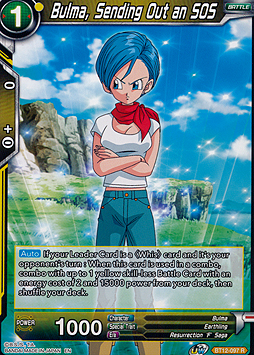 Bulma, Sending Out an SOS
