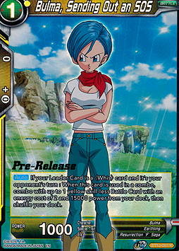 Bulma, Sending Out an SOS