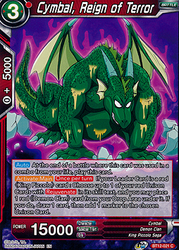 Cymbal, Reign of Terror