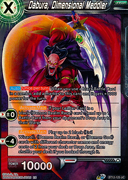 Dabura, Dimensional Meddler