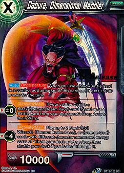 Dabura, Dimensional Meddler