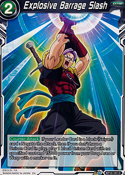 Explosive Barrage Slash