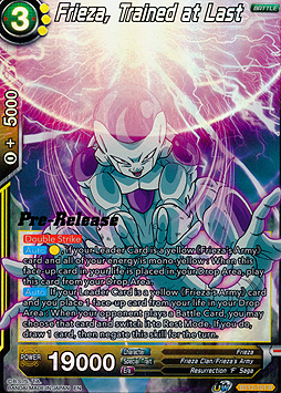 Frieza, Trained at Last