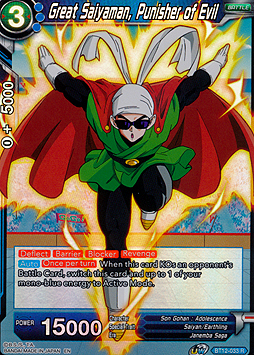 Great Saiyaman, Punisher of Evil