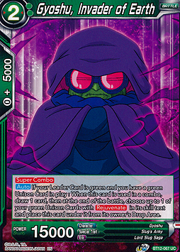 Gyoshu, Invader of Earth