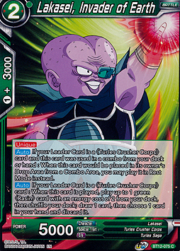 Lakasei, Invader of Earth