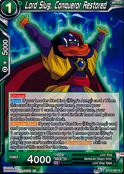 Lord Slug, Conqueror Restored
