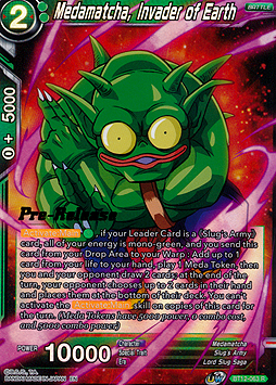 Medamatcha, Invader of Earth