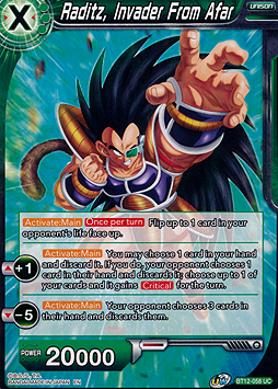 Raditz, Invader From Afar