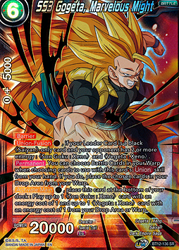 SS3 Gogeta, Marvelous Might