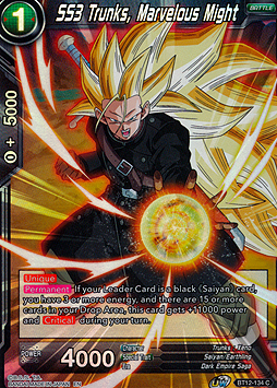 SS3 Trunks, Marvelous Might