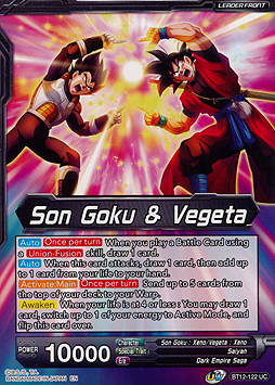 Son Goku & Vegeta // Gogeta, Fateful Fusion