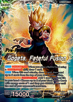 Son Goku & Vegeta // Gogeta, Fateful Fusion